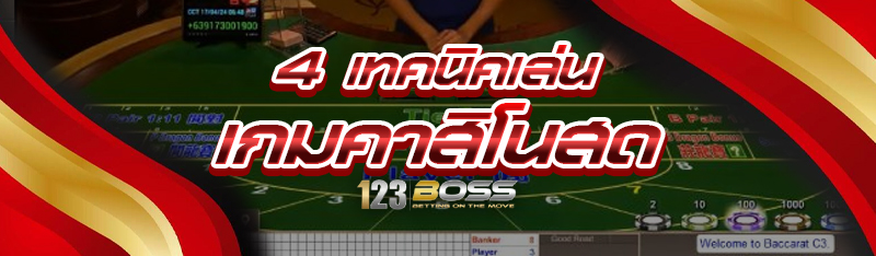 เทคนิคเล่น เกมคาสิโนสด