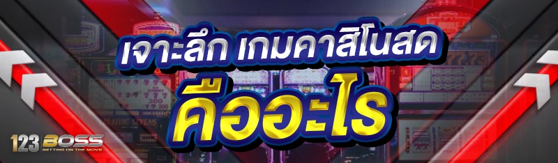 เจาะลึก เกมคาสิโนสด