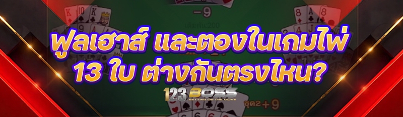 เกมไพ่ 13 ใบ