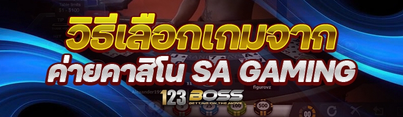 ค่ายคาสิโน SA Gaming